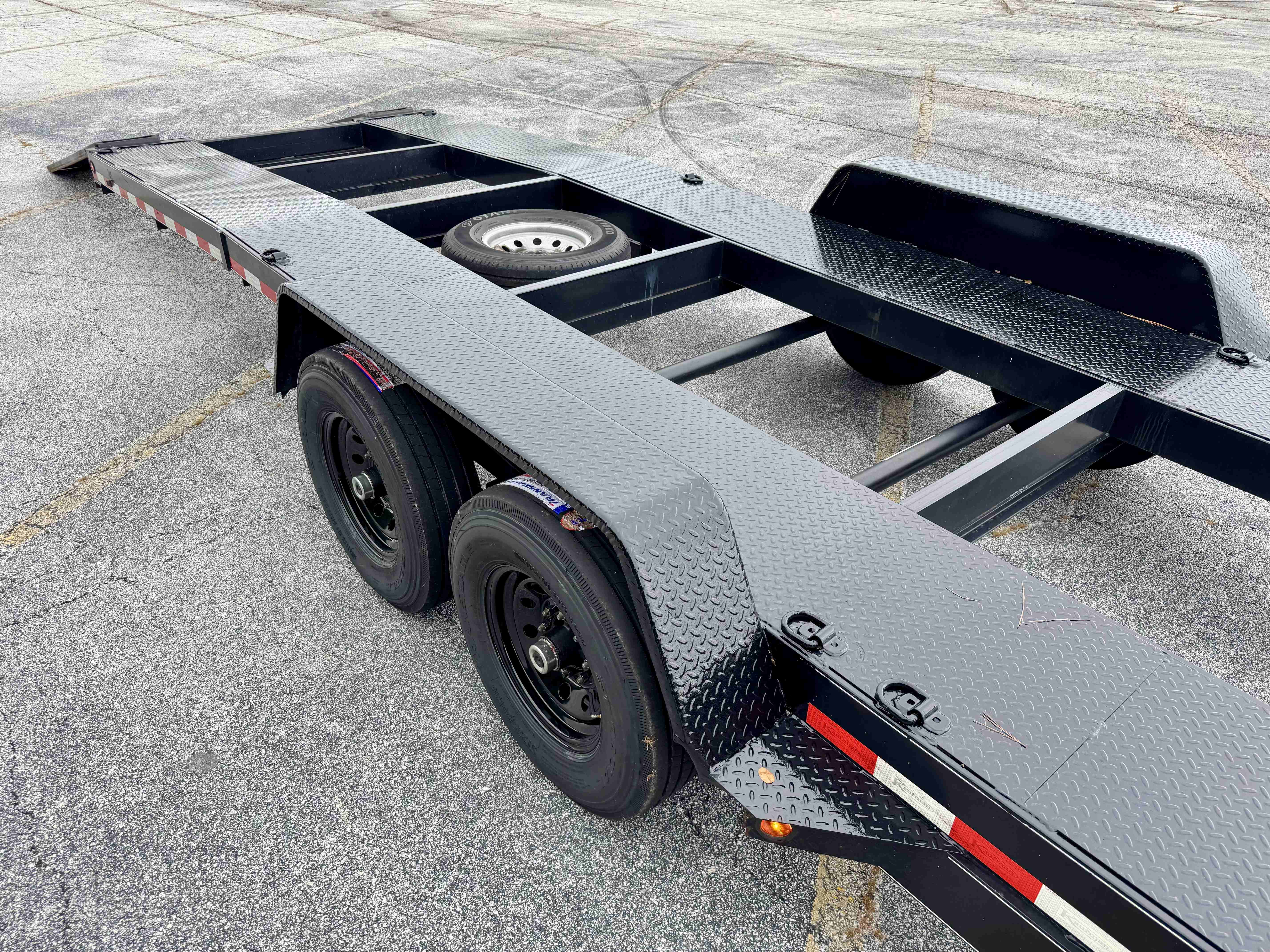 7x34 Kaufman 2 Car Hauler thumbnail 3